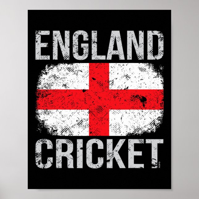 Affiche Cricket Angleterre  (Devant)