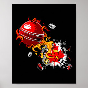 Affiche Cricket Canada