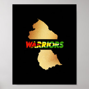 Affiche Cricket des Caraïbes Guyana Warriors Cricket guyan