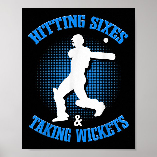 Affiche Cricket drôle (Devant)