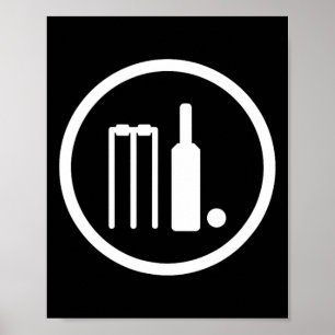 Affiche Cricket Joueur de cricket Joueurs de cricket Inde
