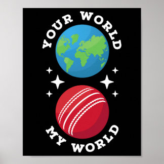 Affiche Cricket My World