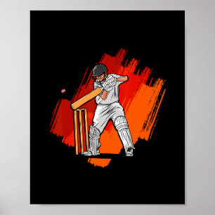Affiche Cricket préféré cool
