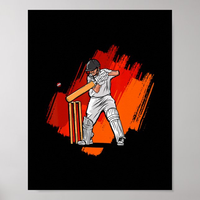 Affiche Cricket préféré cool  (Devant)