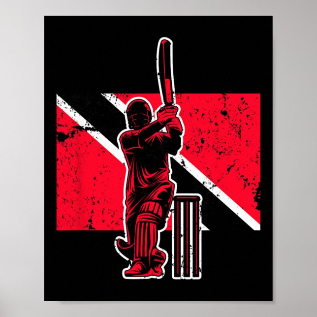 Affiche Cricket Trinité-et-Togo  (Devant)