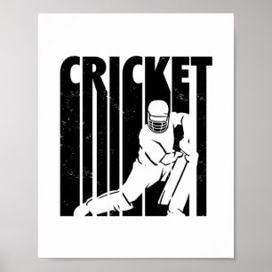 Affiche Cricketers   Cricket Sports Team Coach Idées Cadea