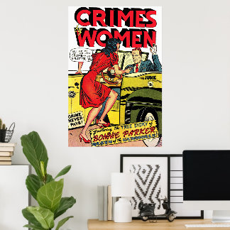 Affiche Crimes de femmes_Bonnie Parker Bandes dessinées vi