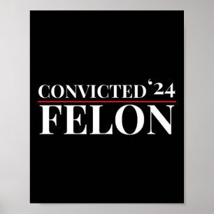 Affiche Criminel Condamné Citation Républicaine Drôle Élec