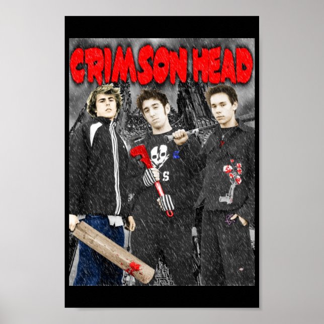 AFFICHE CRIMSON HEAD-THE-POSTER (Devant)