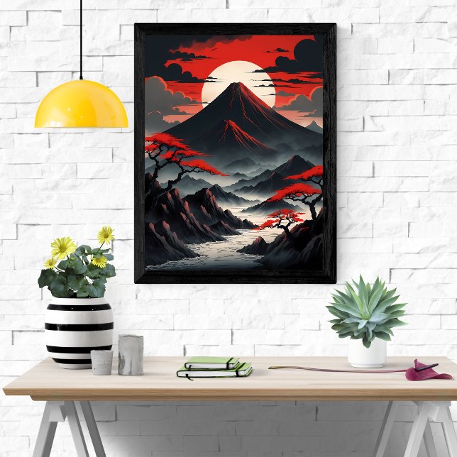 Affiche Crimson Horizon (Créateur téléchargé)