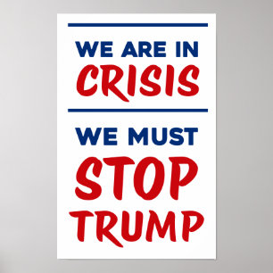 Affiche CRISE Anti-Trump RWB Manifestation