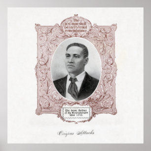 Affiche Crispus Attucks : Martyr de la révolution américai