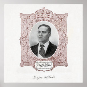 Affiche Crispus s'attaque au martyr noir de la révolution