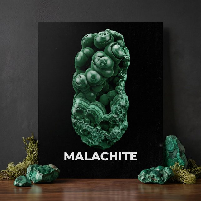 Affiche Cristal de Malachite Époustouflant (Créateur téléchargé)