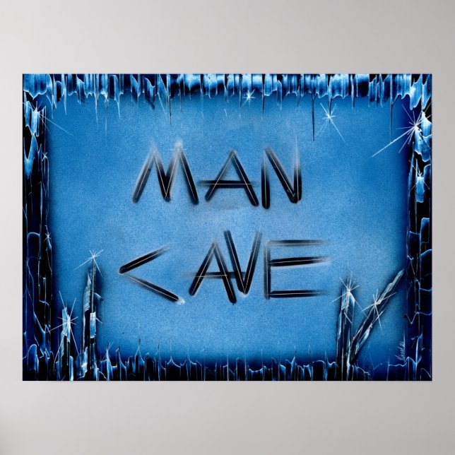 Affiche Cristal Man Cave (Devant)