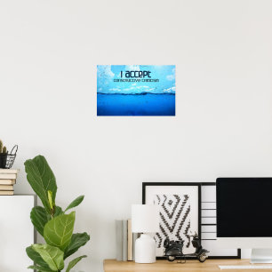 Affiche "Critique constructive" Motivation Affirmation