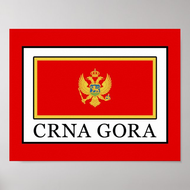 Affiche Crna Gora (Devant)