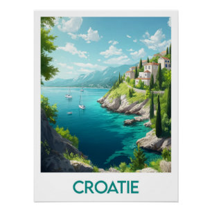 Affiche Croatie