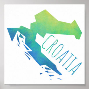 Affiche Croatie