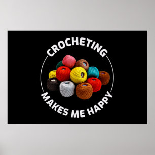 Affiche Crochet Tricot Crochet
