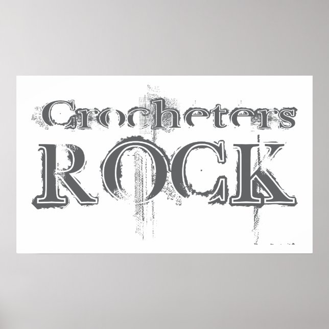 Affiche Crocheters Rock (Devant)