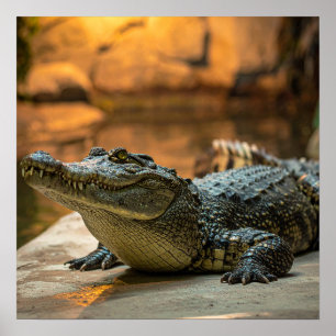 Affiche Crocodile
