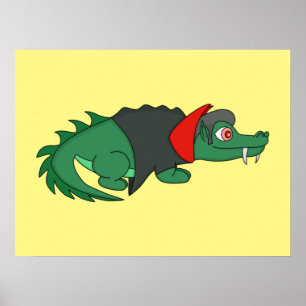 Affiche Crocodile de Vampire