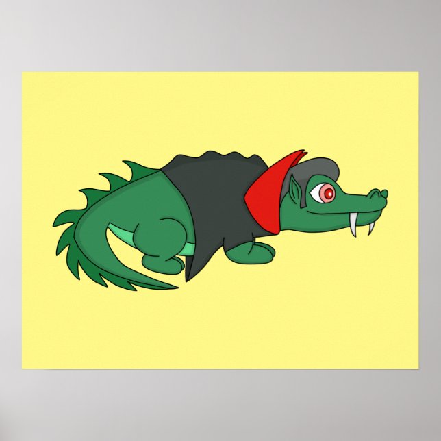 Affiche Crocodile de Vampire (Devant)