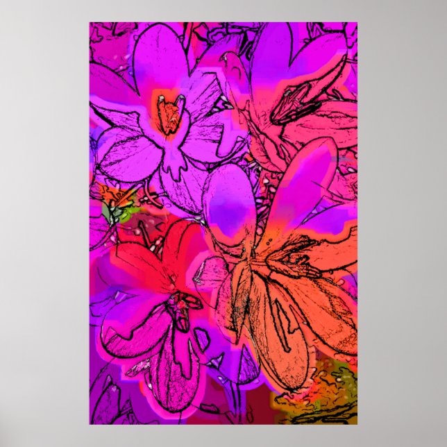 AFFICHE CROCUSES (Devant)