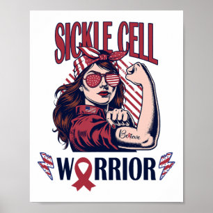 Affiche Croire Guerrier de la faucille Bandana Femme forte