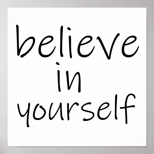 Affiche Crois en toi (Devant)