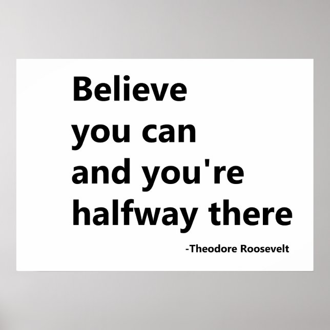 Affiche Crois que tu peux (Devant)