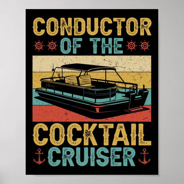 Affiche Croiseur de queue de chef d'orchestre capitaine de (Devant)