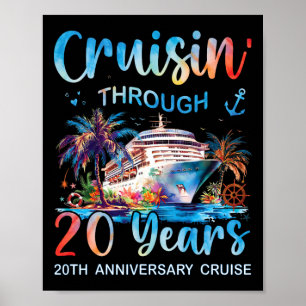 Affiche Croisière à travers 20 ans Croisière du 20e annive