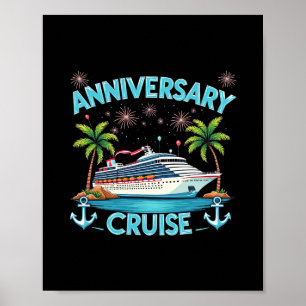 Affiche Croisière Anniversaire 2025 Couples Correspondants