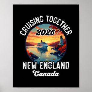 Affiche Croisière Canada Nouvelle-Angleterre2
