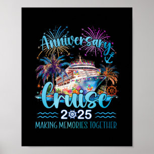 Affiche Croisière d'anniversaire 2025 Créer des souvenirs
