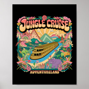 Affiche Croisière dans la jungle du groupe de jeunes Adven