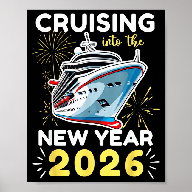 Affiche Croisière dans la nouvelle année 2026  (Devant)