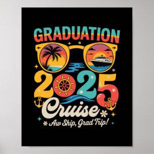 Affiche Croisière de fin d'études 2025 Drôle de croisière