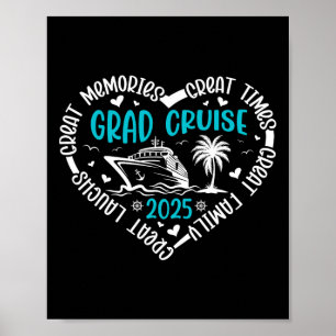 Affiche Croisière de fin d'études Cl de 2025 Été senior Va
