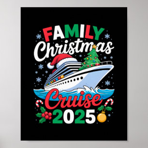 Affiche Croisière de Noël en famille 2025 Correspondance V