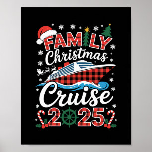 Affiche Croisière de Noël en famille 2025 Vacances de fête