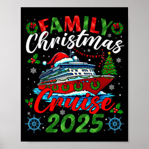 Affiche Croisière de Noël en famille 2025 Xmas tenue assor