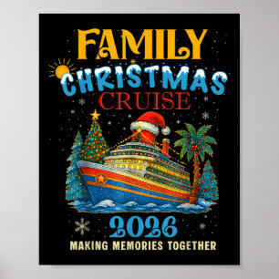 Affiche Croisière de Noël en famille 2026 - Croisière de f
