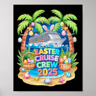 Affiche Croisière de Pâques 2025 Équipage Croisière Vacanc