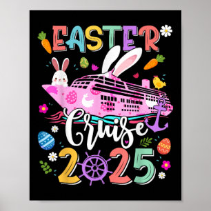 Affiche Croisière de Pâques 2025 Équipe Vacances en Famill