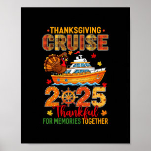 Affiche Croisière de Thanksgiving en famille 2025 Équipage