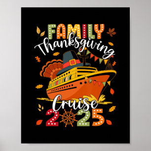 Affiche Croisière de Thanksgiving en famille 2025 Voyage B