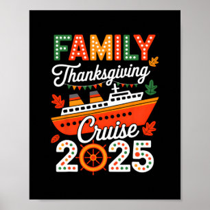 Affiche Croisière de Thanksgiving en famille 2025 Voyage N